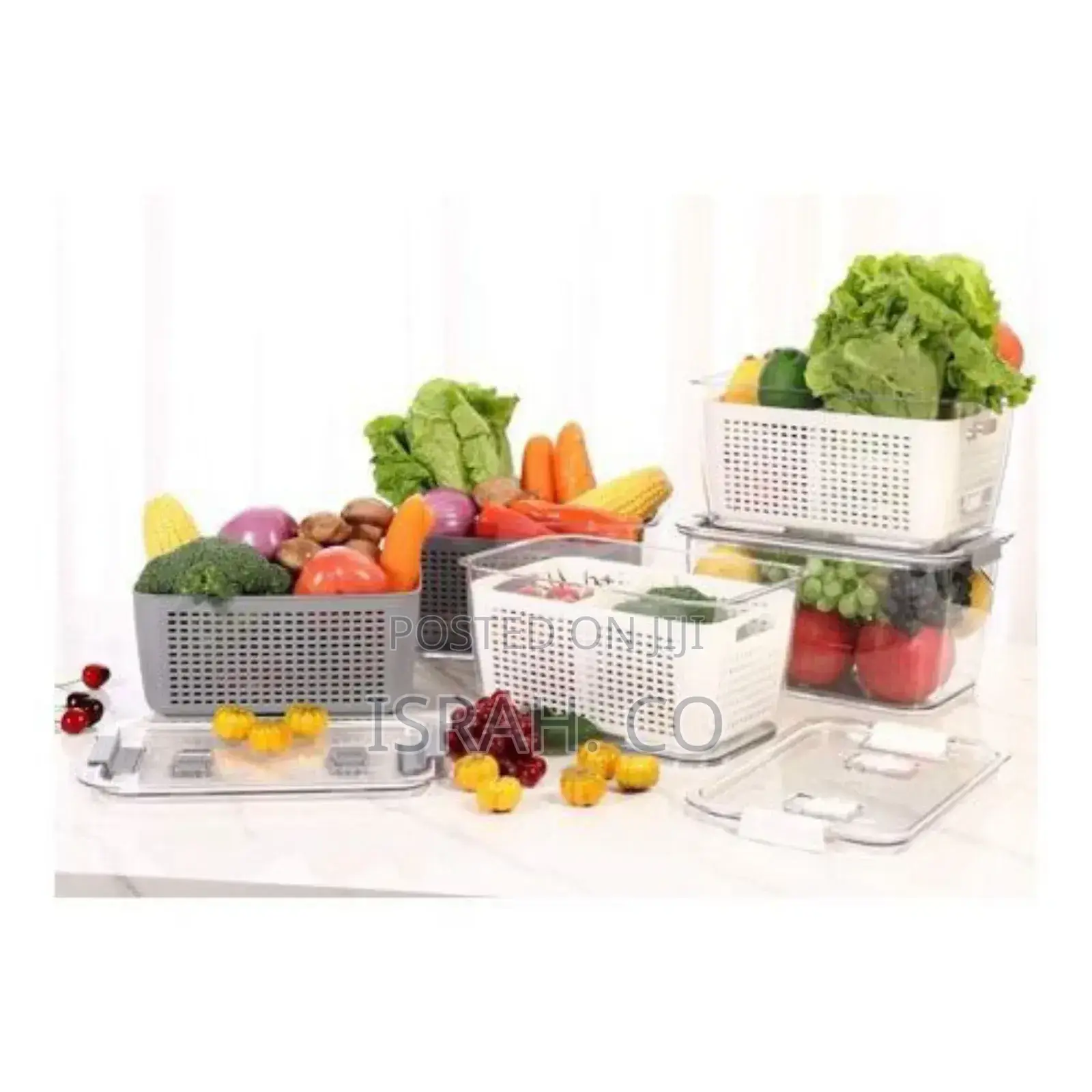 2.72L Refrigerator Organizer Bin Storage Container