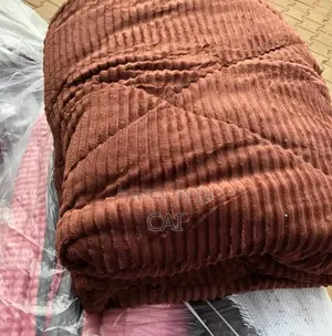 Tumble Coral Velvet Duvet