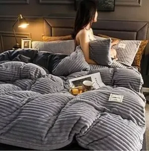 Incredible Coral Velvet Duvet