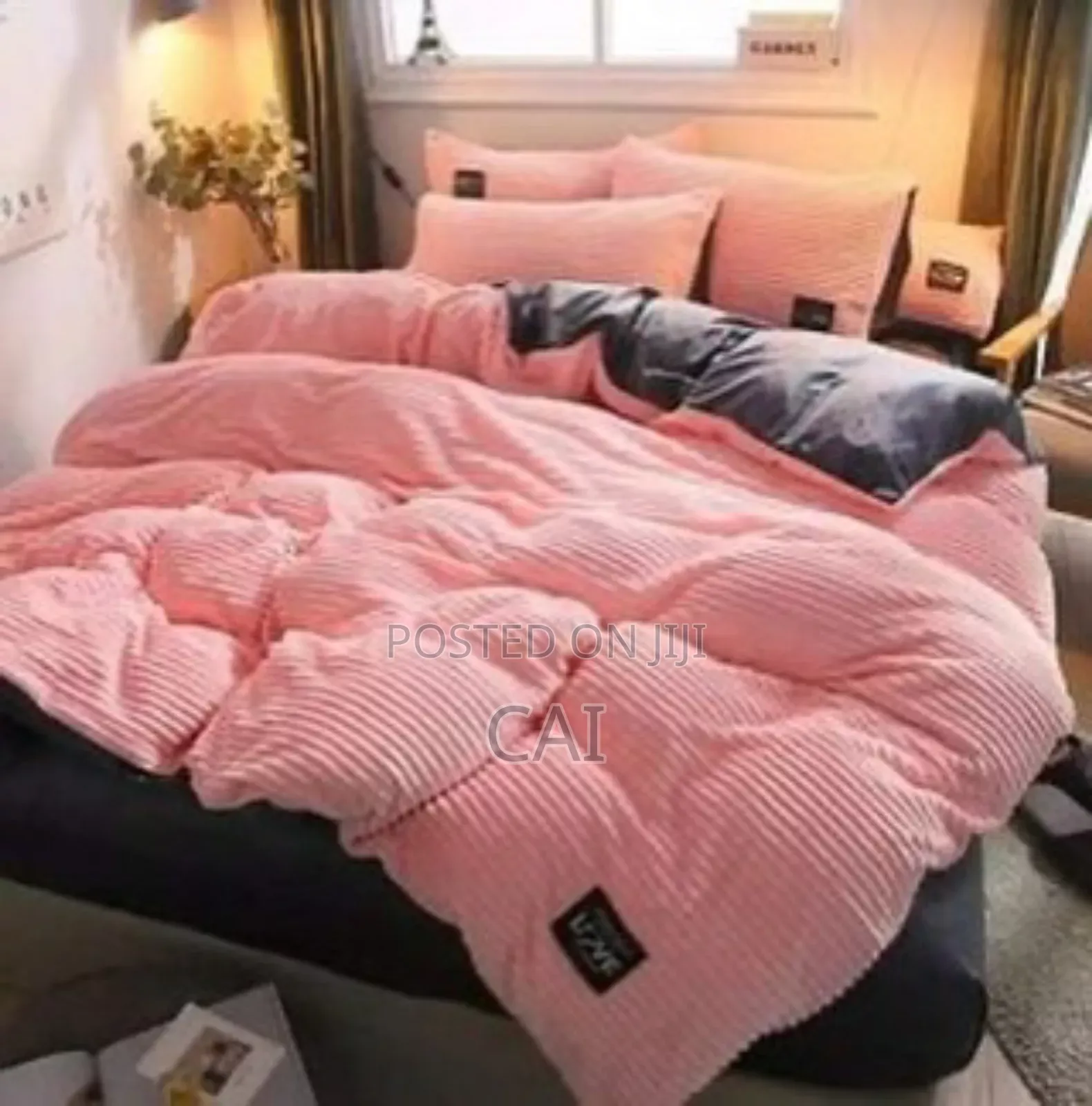 Creditable Coral Velvet Duvet
