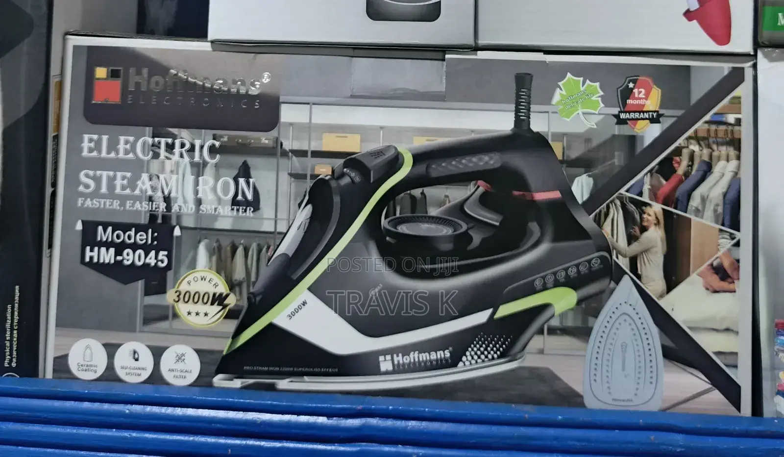 Hoffman Electric Steam Iron