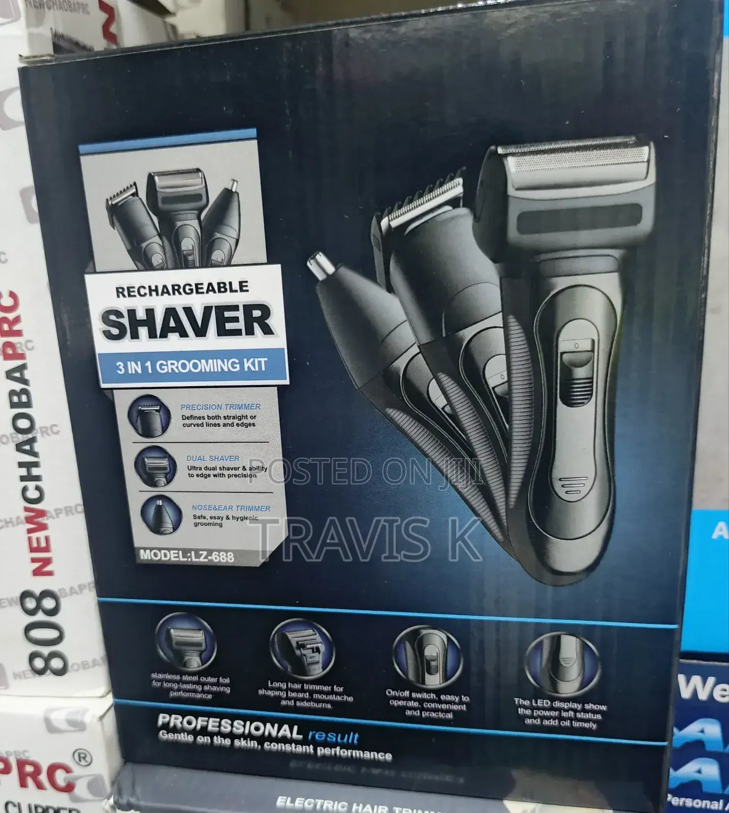 Electric Rechargeable 3in1 Shaver
