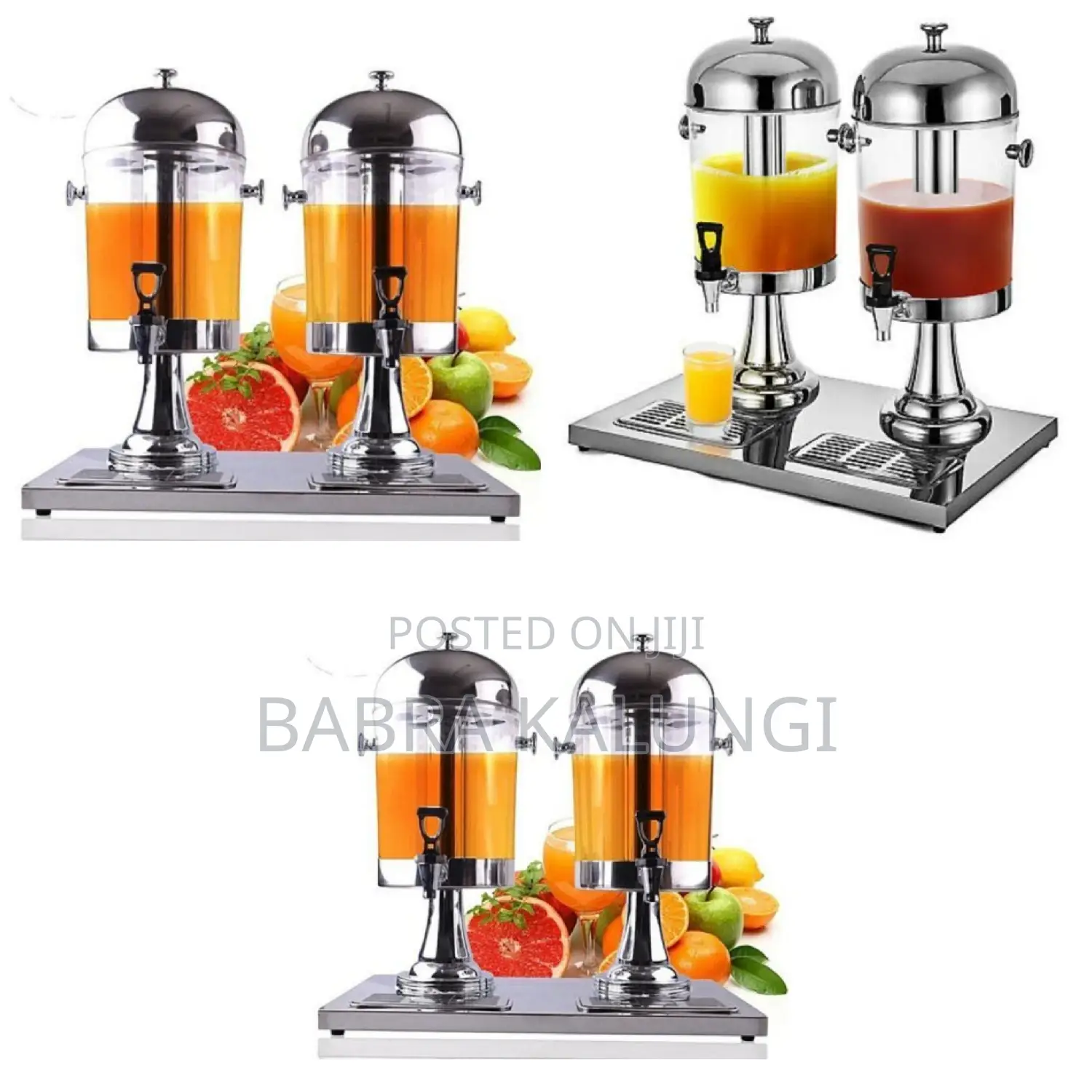 Double Non Electric Juice Dispenser