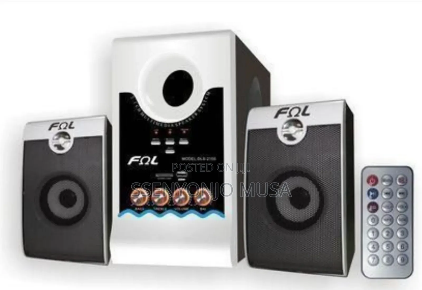 FOL DLS-2100 2.1 Channel Hi-Fi Speaker System -5000w, FM,USB