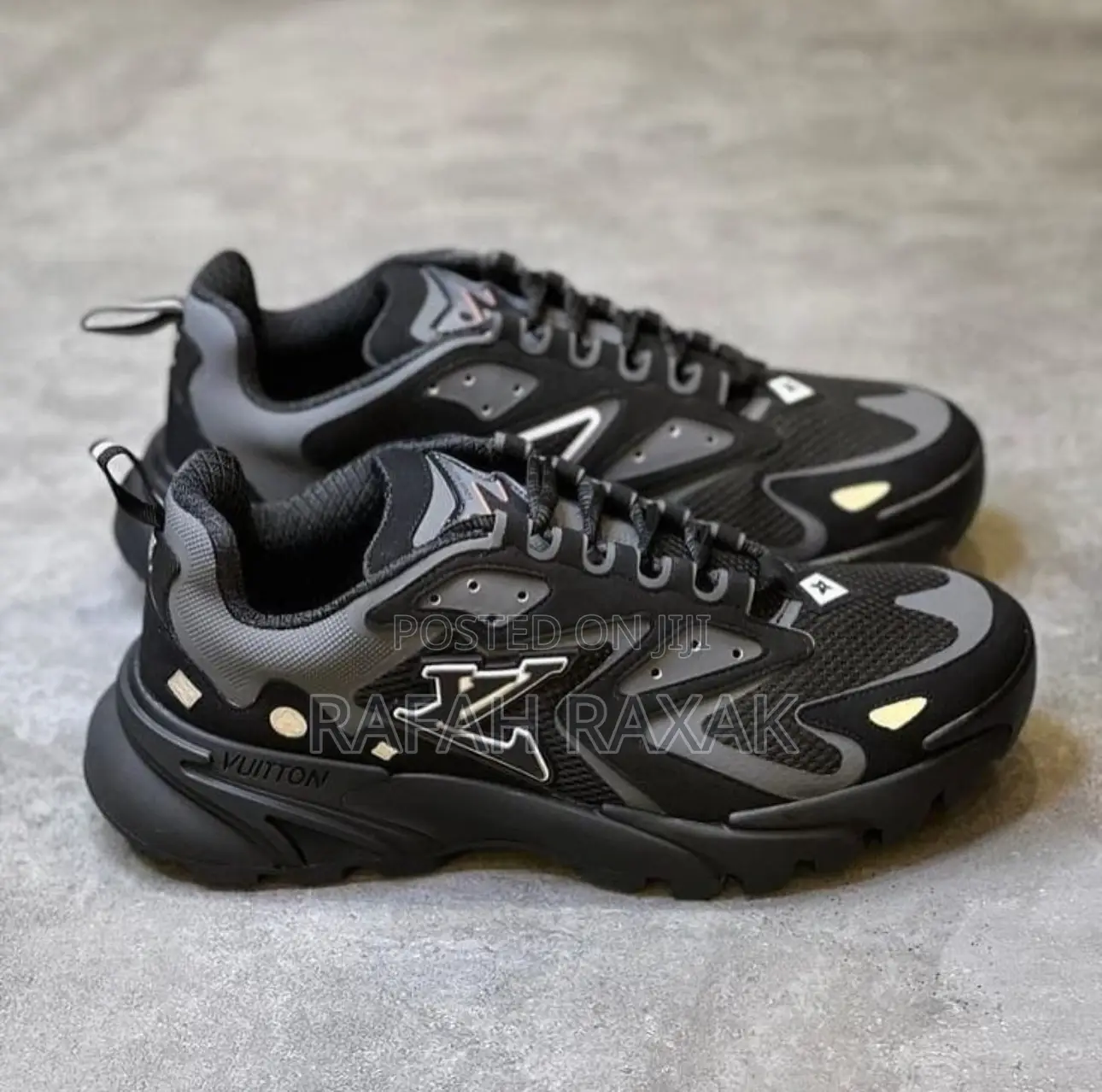 Louis Vuitton Runner Tatic Black Trainers Sneakers