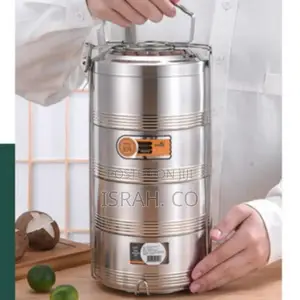 Stainlesssteel 16CM4 Layers Food Container Carrier Lunch Box