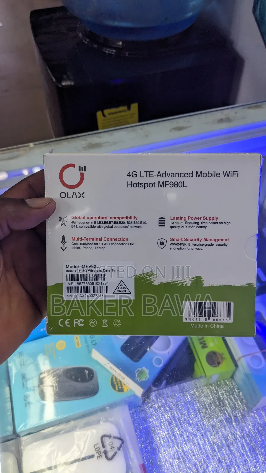 4G LTE Advanced Mobile Wifi Hotspot