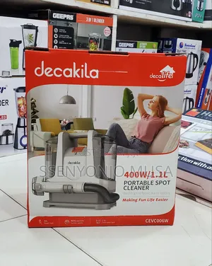 Decakila CEVC006W Portable Spot Cleaner - 400W, 1.1L,Suction