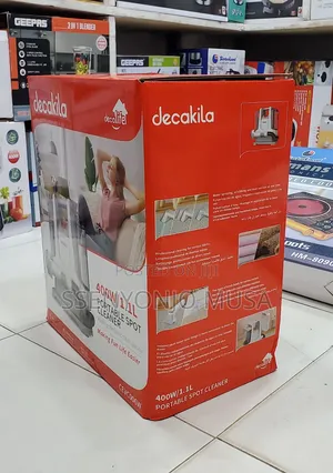 Decakila Portable Spot Cleaner CEVC006W - Faster, 400W, 1.1L