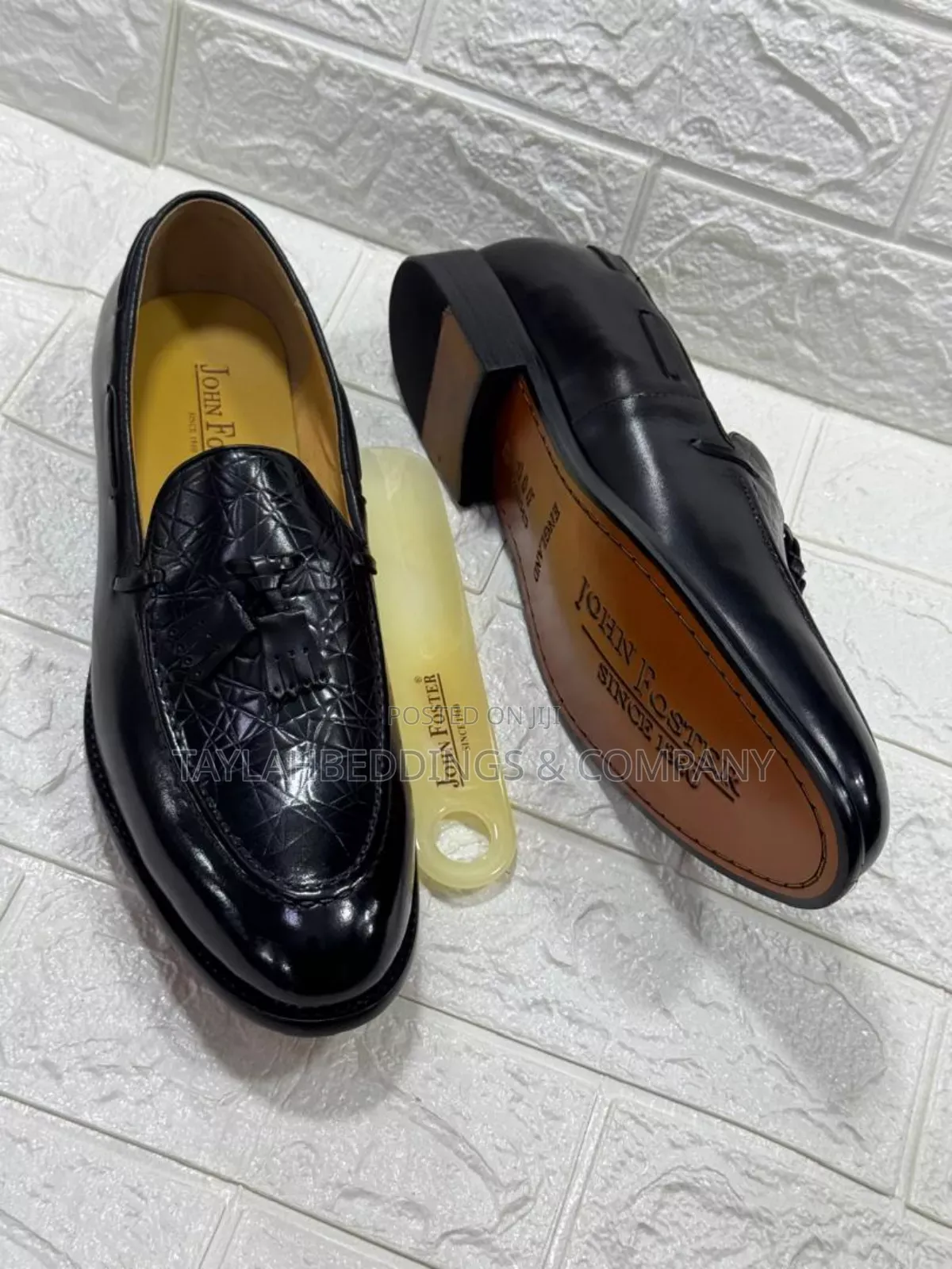 John Foster Crocodile Oxford for Men Formal Shoes