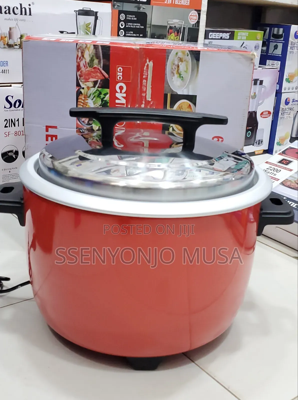 Cic Cutronic Lee-829 Rice Cooker - 10l/4.2l, 1600w, Perfect-