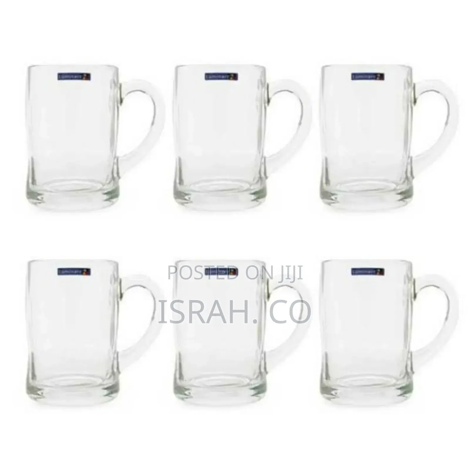 6 Piece Luminarc Multi-Functional Glasses With Handle