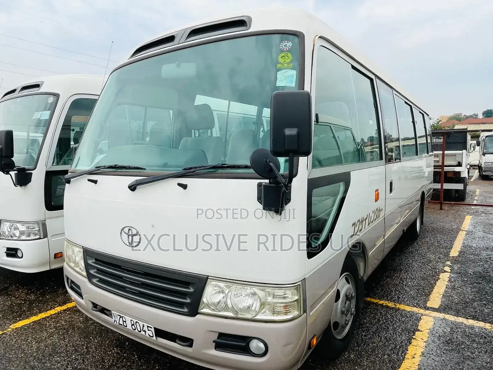 Toyota Coaster 2011 White