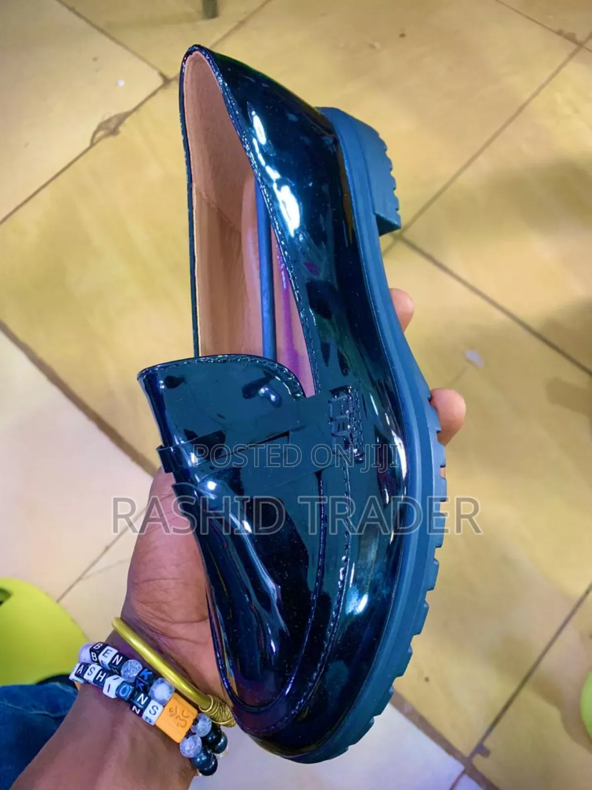 Ladies Dazzle Shiny Shoes