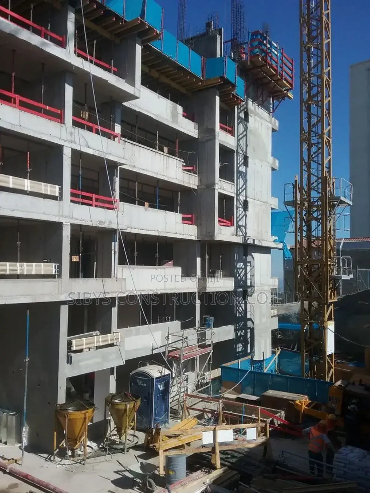 Commercial Building Construction 6 Floors