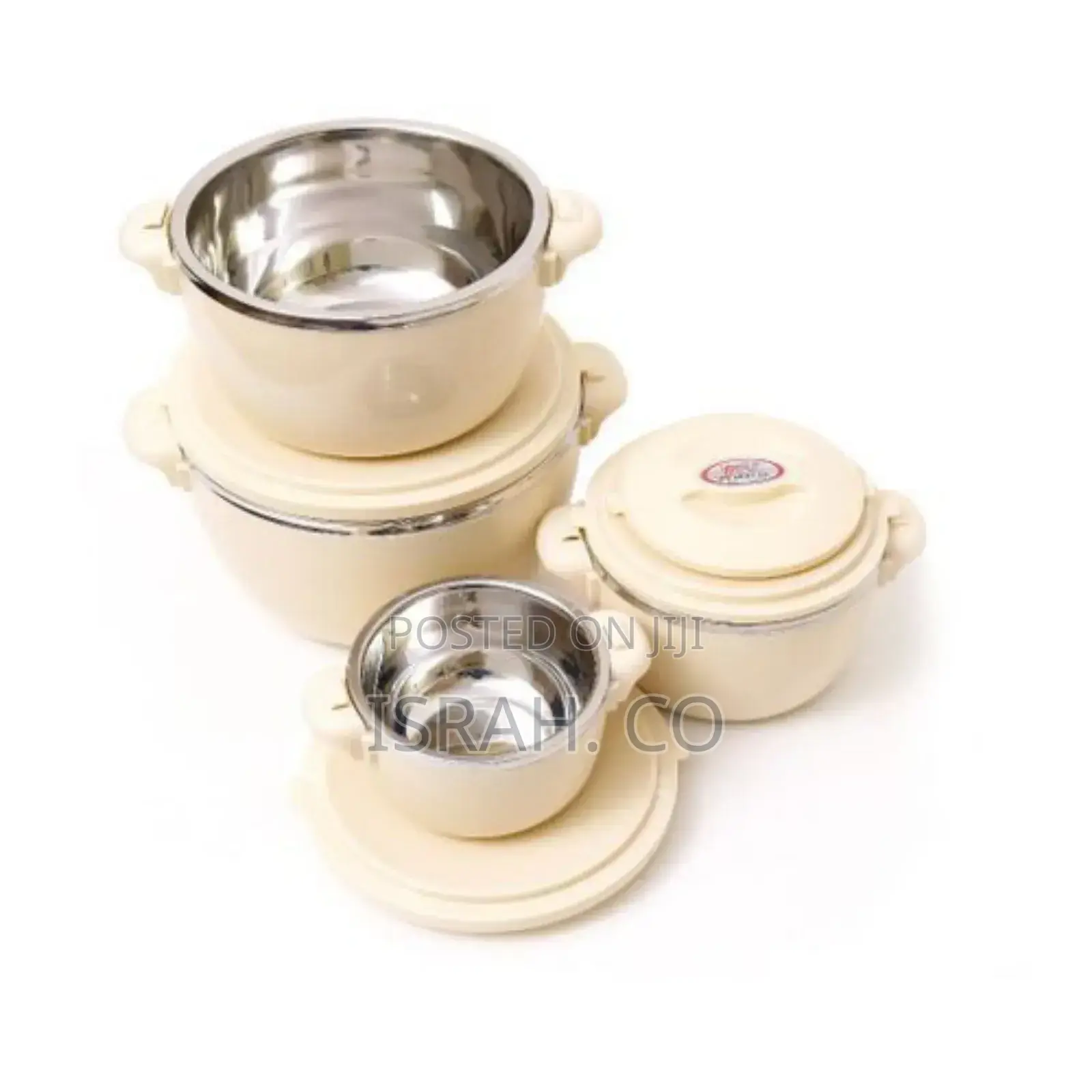 Hot Pot 4pc Thermo Insulated Food Warmer Serving Dishes