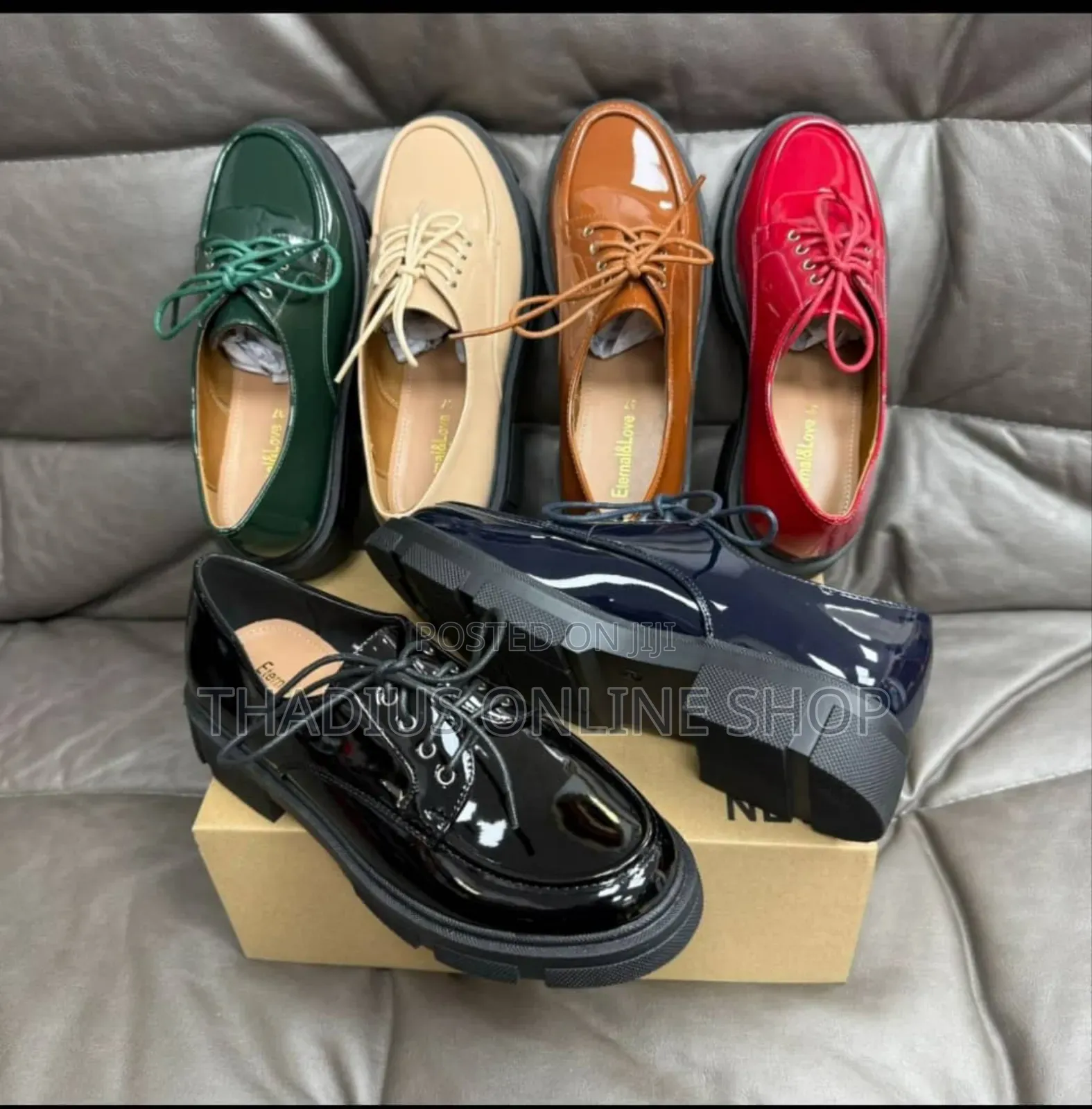 Office and Fashion Women Shiny Shoes