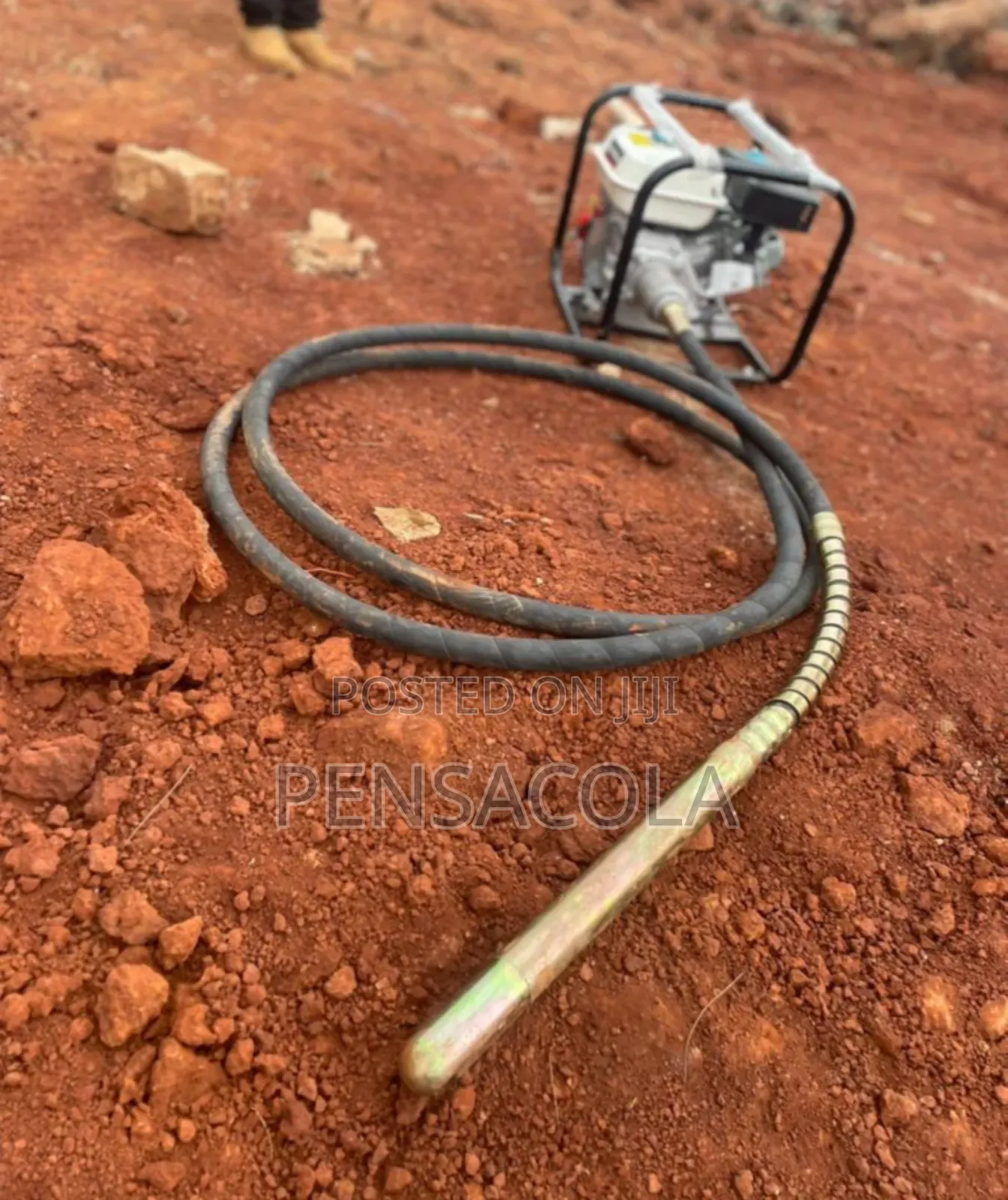 Honda Concrete Vibrator and 38mm Poker