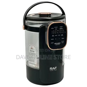 RAF 1000W 3.5L Borosillicate Window Glass Electric Kettle