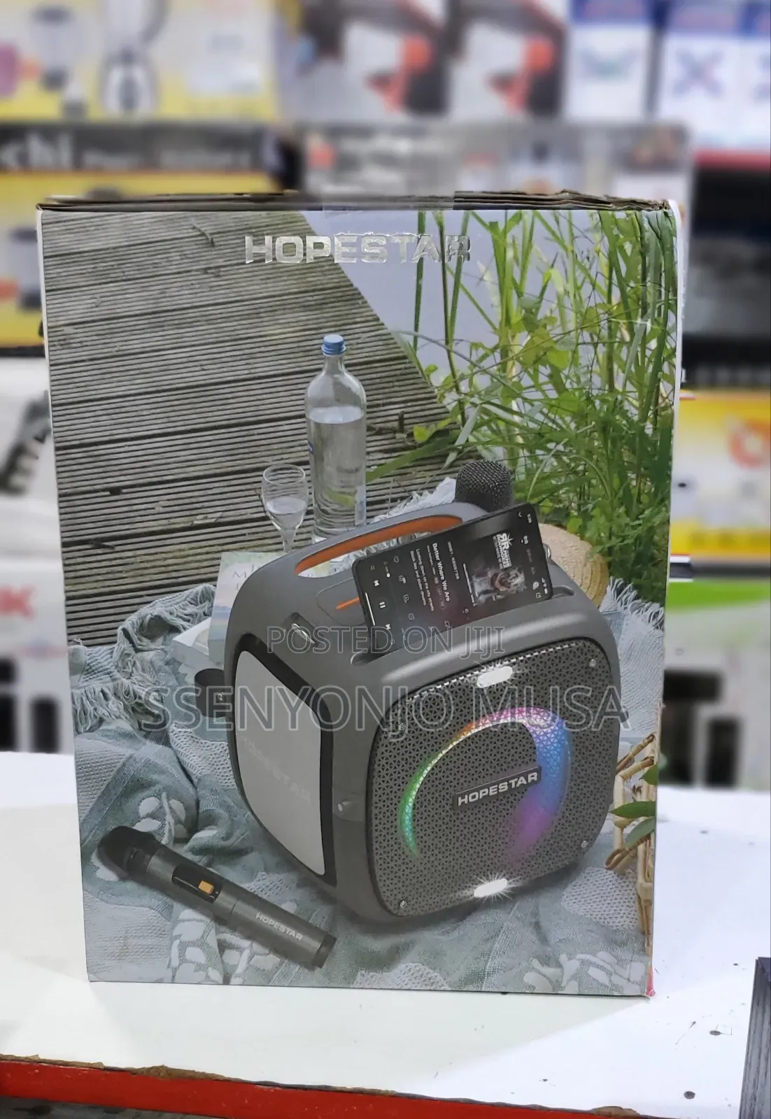 Hopestar Party One Speaker - 80w RGB Wireless -Bt-Speaker