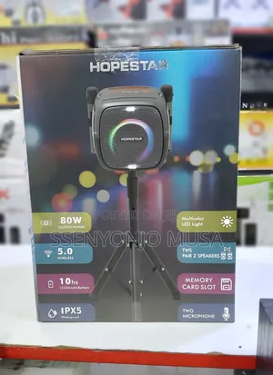 Hopestar Party One Speaker - 80w RGB Wireless -Bt-Speaker