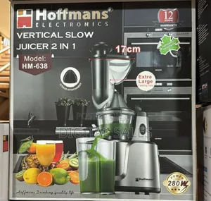 Hoffman Vertical 2in1 Slow Juicer