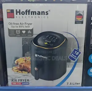 Hoffman 7.5L Oil Free Air Fryer