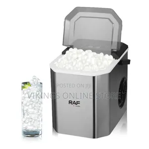 Raf Ice Maker With Handle 26lbs/24h Portable Ice Maker