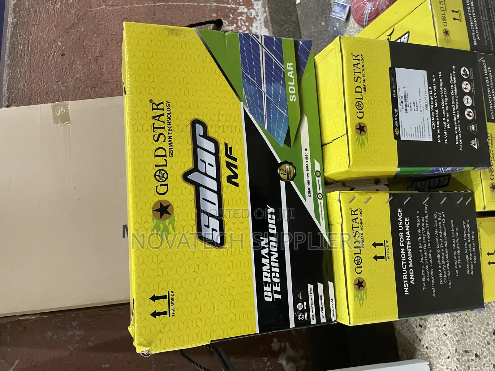100ah Gold Star Solar Battery/ Maintenance Free