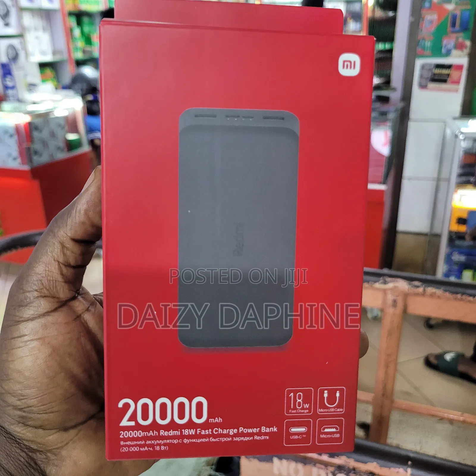 20000mah Redmi Power Bank/18w Redmi Power Bank 20000mah