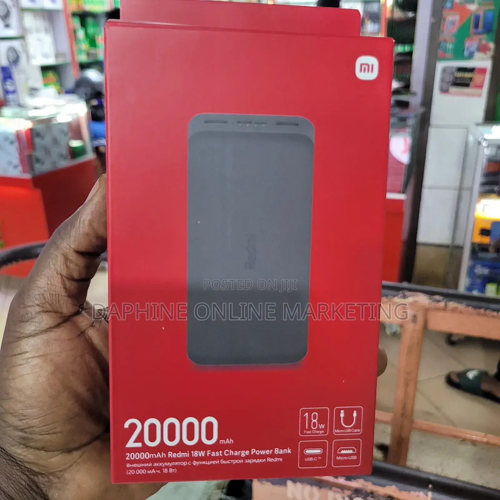 20000mah Redmi Power Bank/18w Redmi Power Bank 20000mah