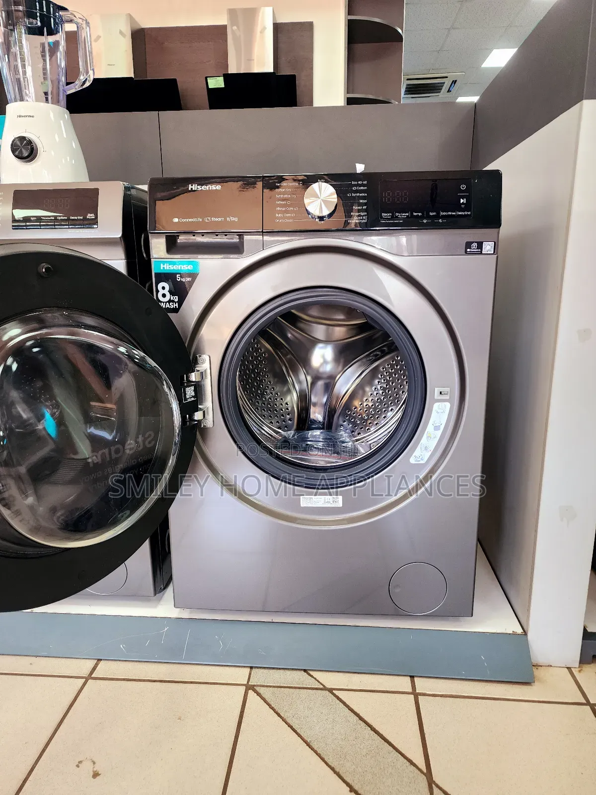 8kgs Hisense Washing Machine and Dryer at Reduced Price