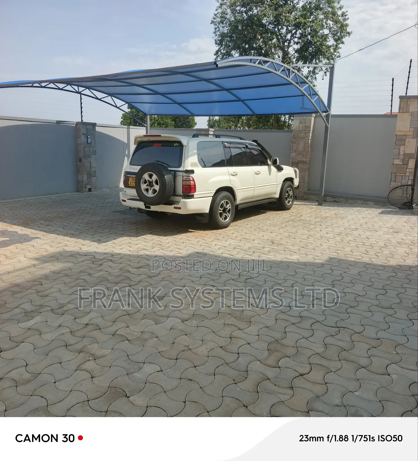 Carport Installation 18by 18
