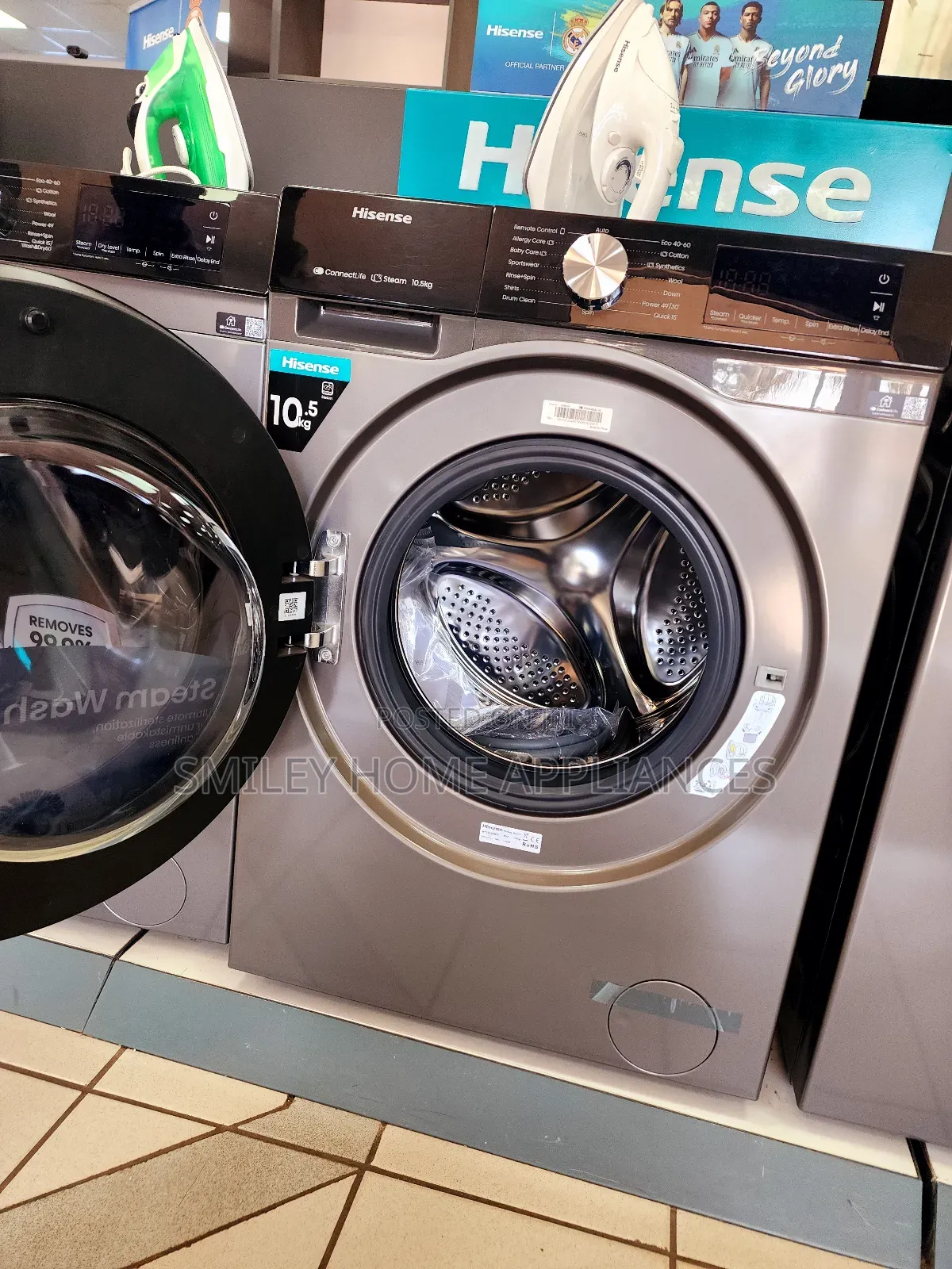 10kgs Wash and Dryer Hisense Washing Machine Fully Automatic