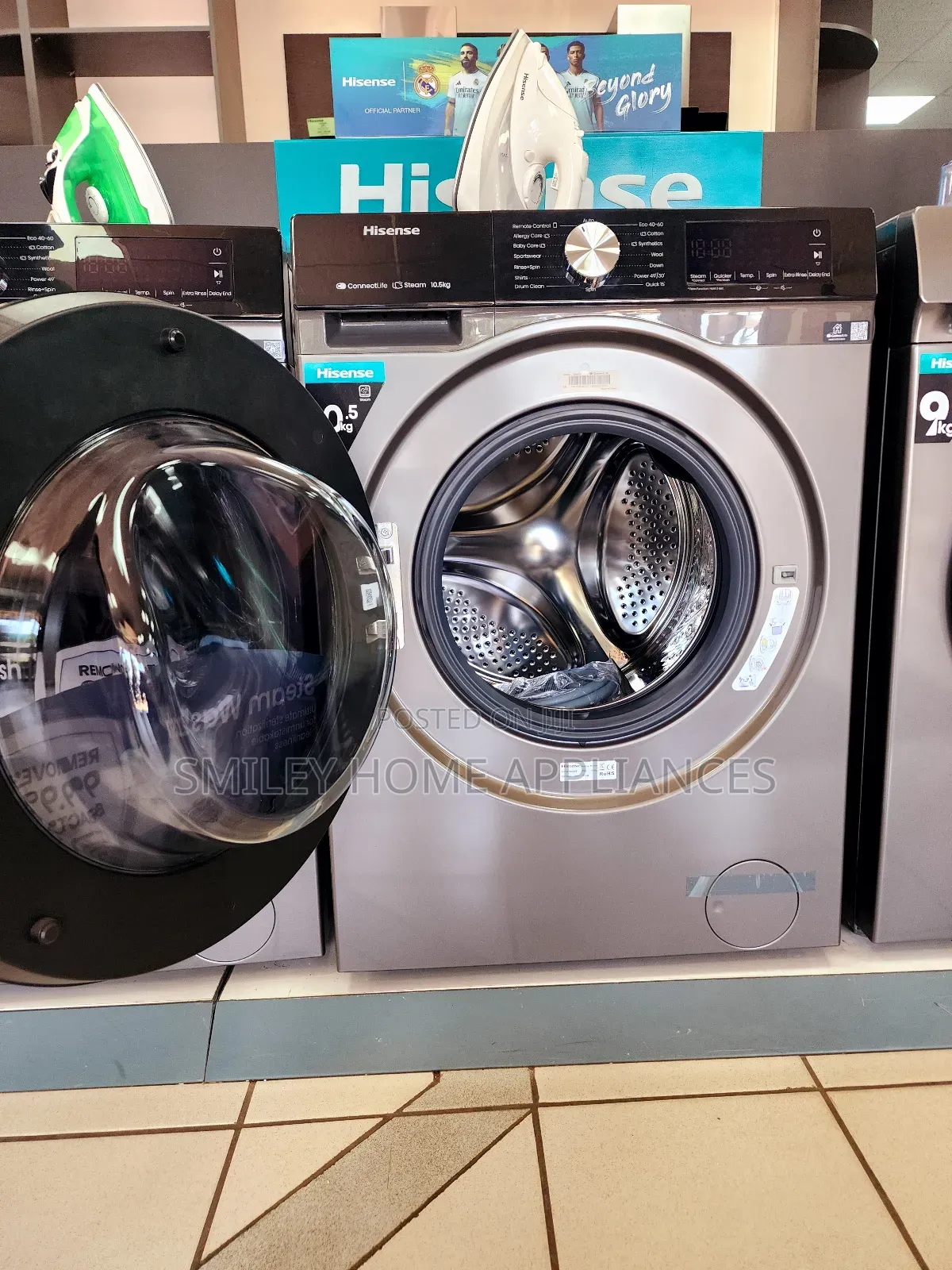 Hisense 10kg Washer and Dryer Frontloader Washing Machine