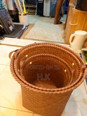 3pcs Set Nested Woven Baskets.