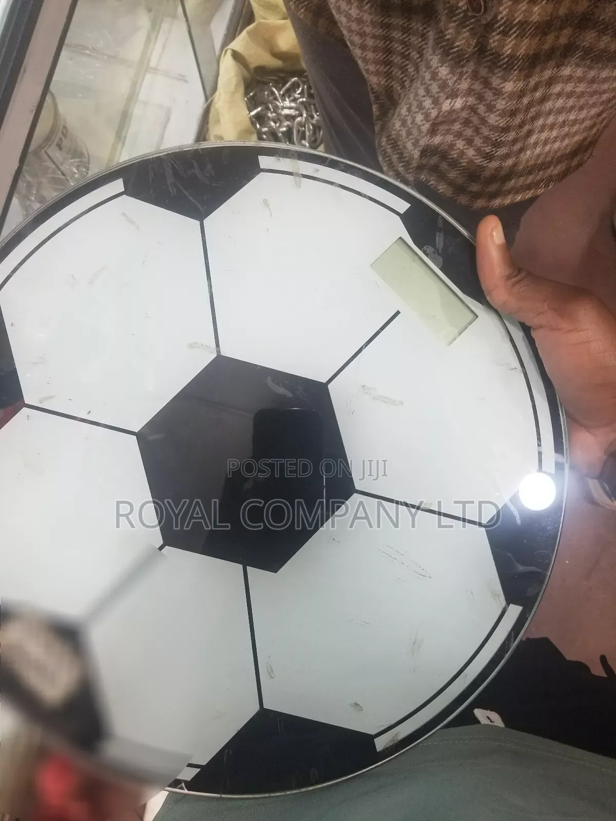 Weighing Scale Football Shape