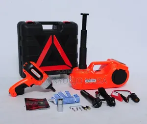 Photo - 3-in-1 Electric Car Jack Kit - 5 Ton Hydraulic Lift