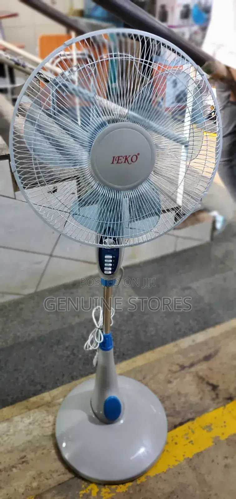 IEKO STAND FAN / 16" /Gray