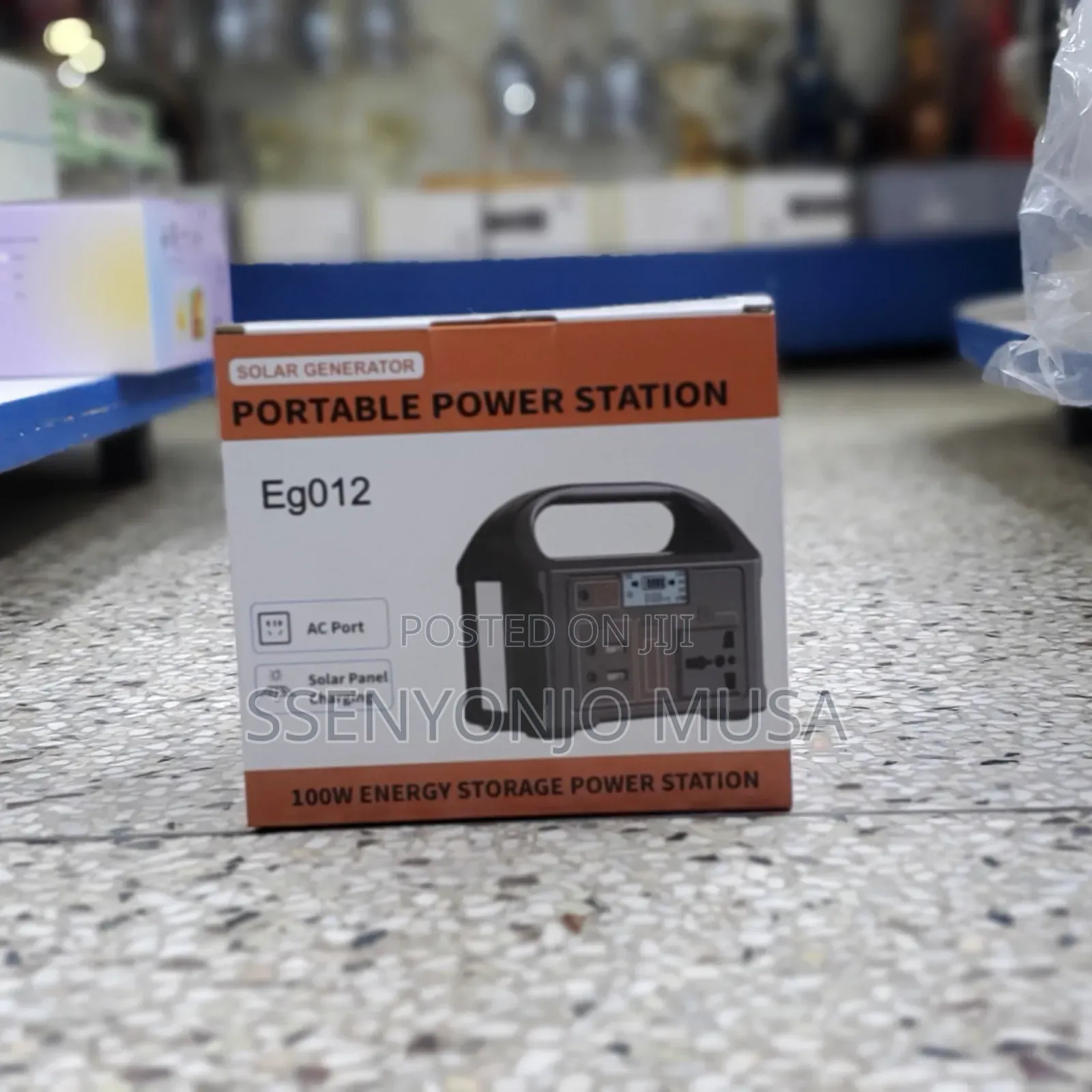 Eg012 100w Portable Power Station - 12ah (Od) Energy Storage