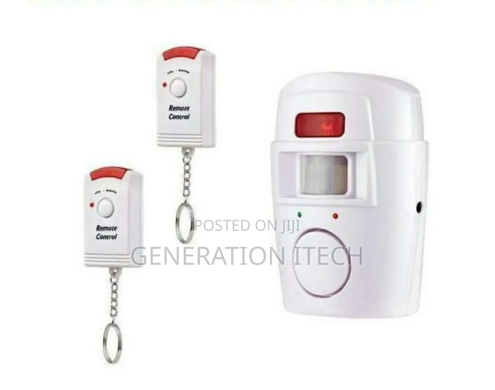 Wireless Remote Control Alarm System With Motion Detection