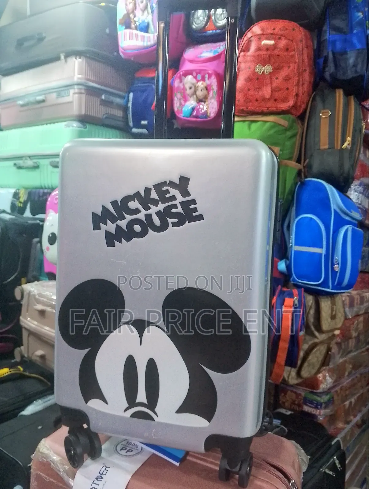 Planned Kids Charactered Suitcases. Mickey Mouse.( Gray)