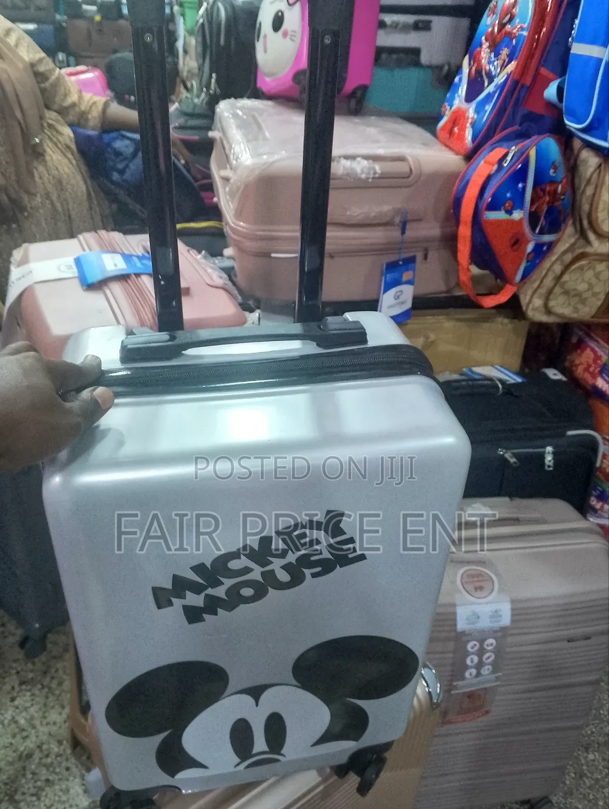 Planned Kids Charactered Suitcases. Mickey Mouse.( Gray)