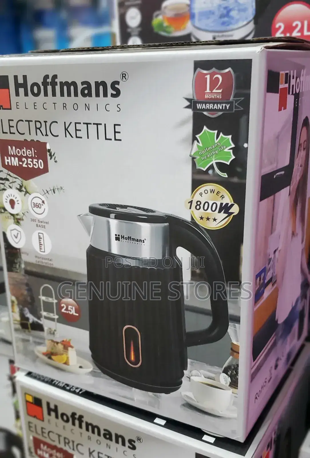 Hoffmans Electric Kettle / 2.2 Litres