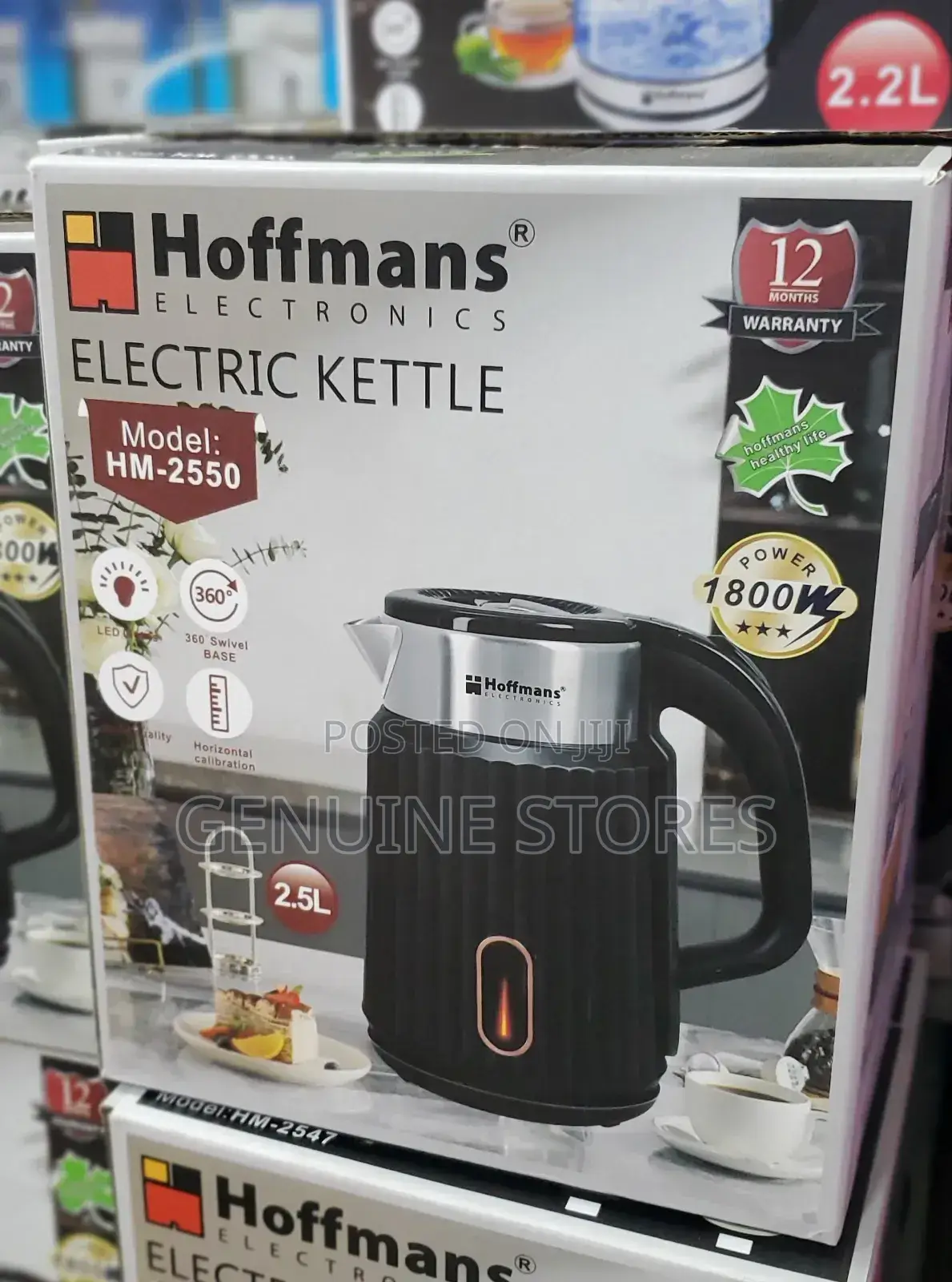 Hoffmans Electric Kettle / 2.2 Litres