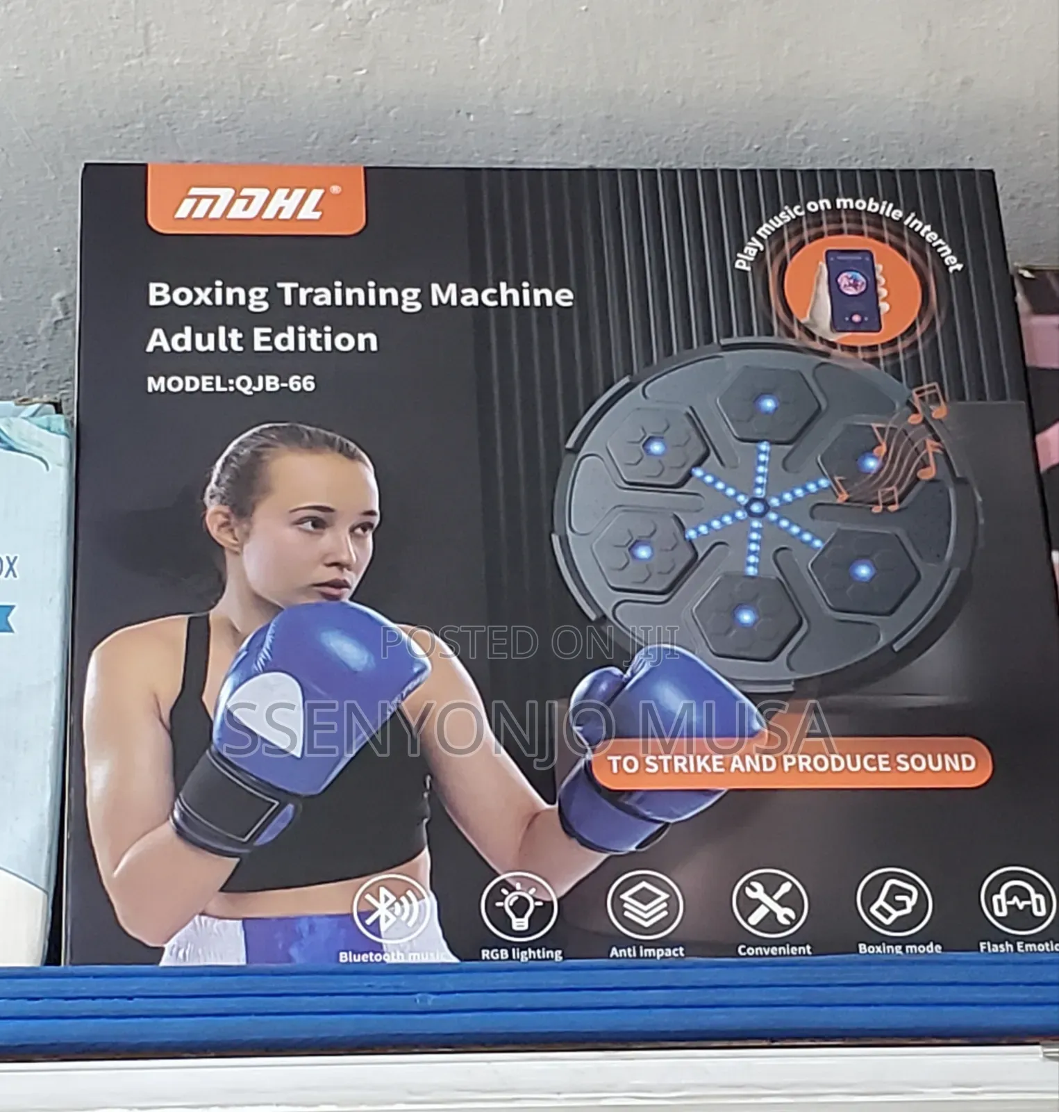 Music Boxing Machine - Intelligent Bluetooth Boxing Target-