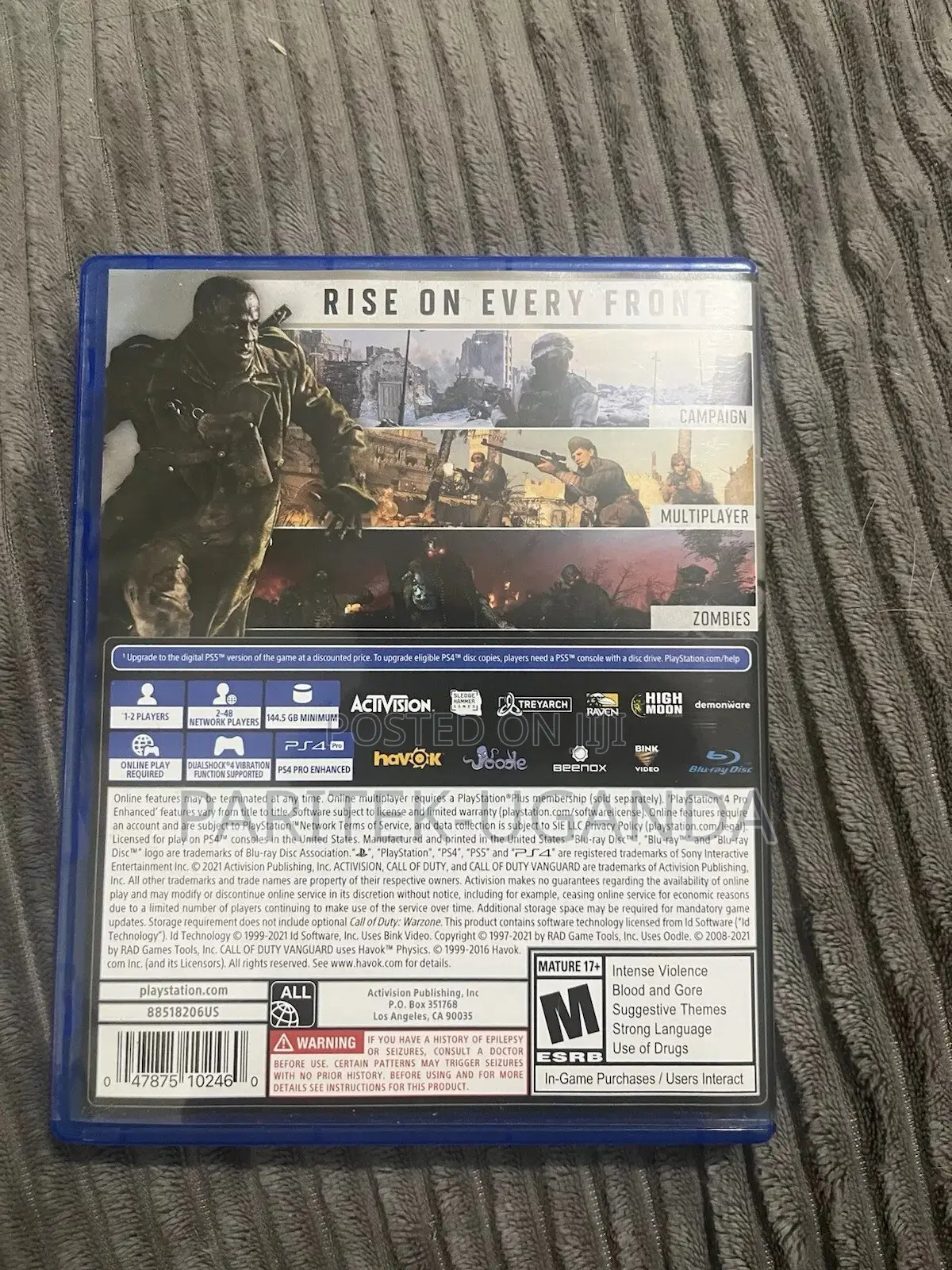 Used Ps4 Call of Duty
