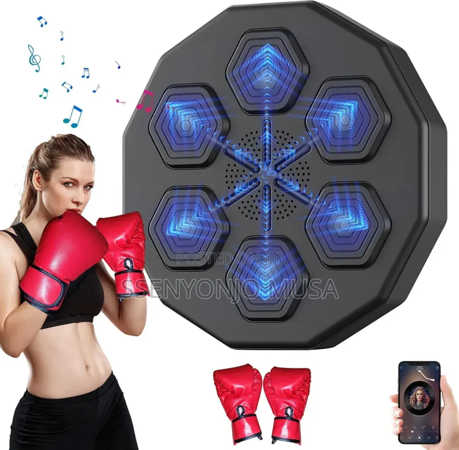 Music Boxing Machine - Intelligent Bluetooth Boxing Target-