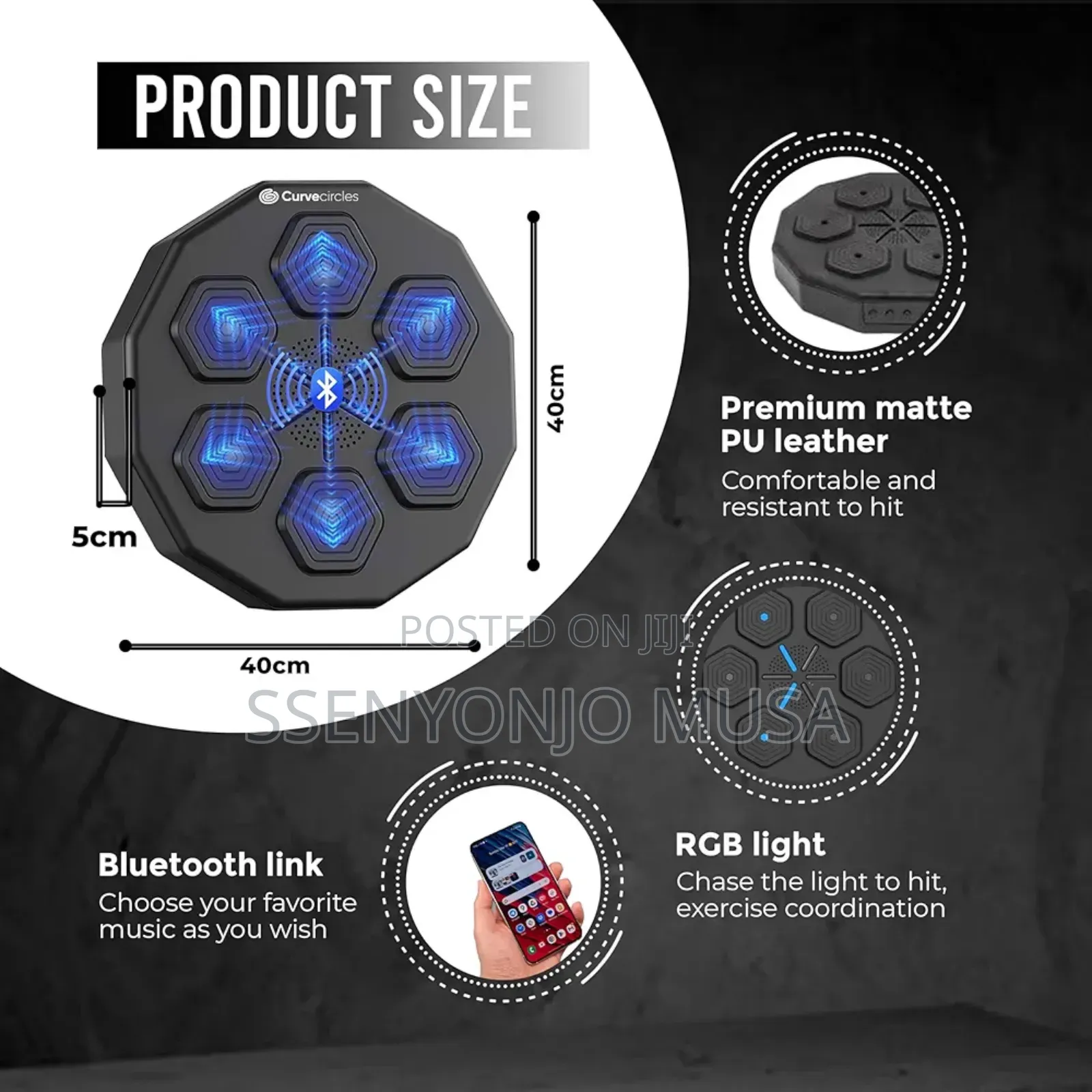 Bt Music Boxing Machine - Wall Mount Intelligent Boxing.