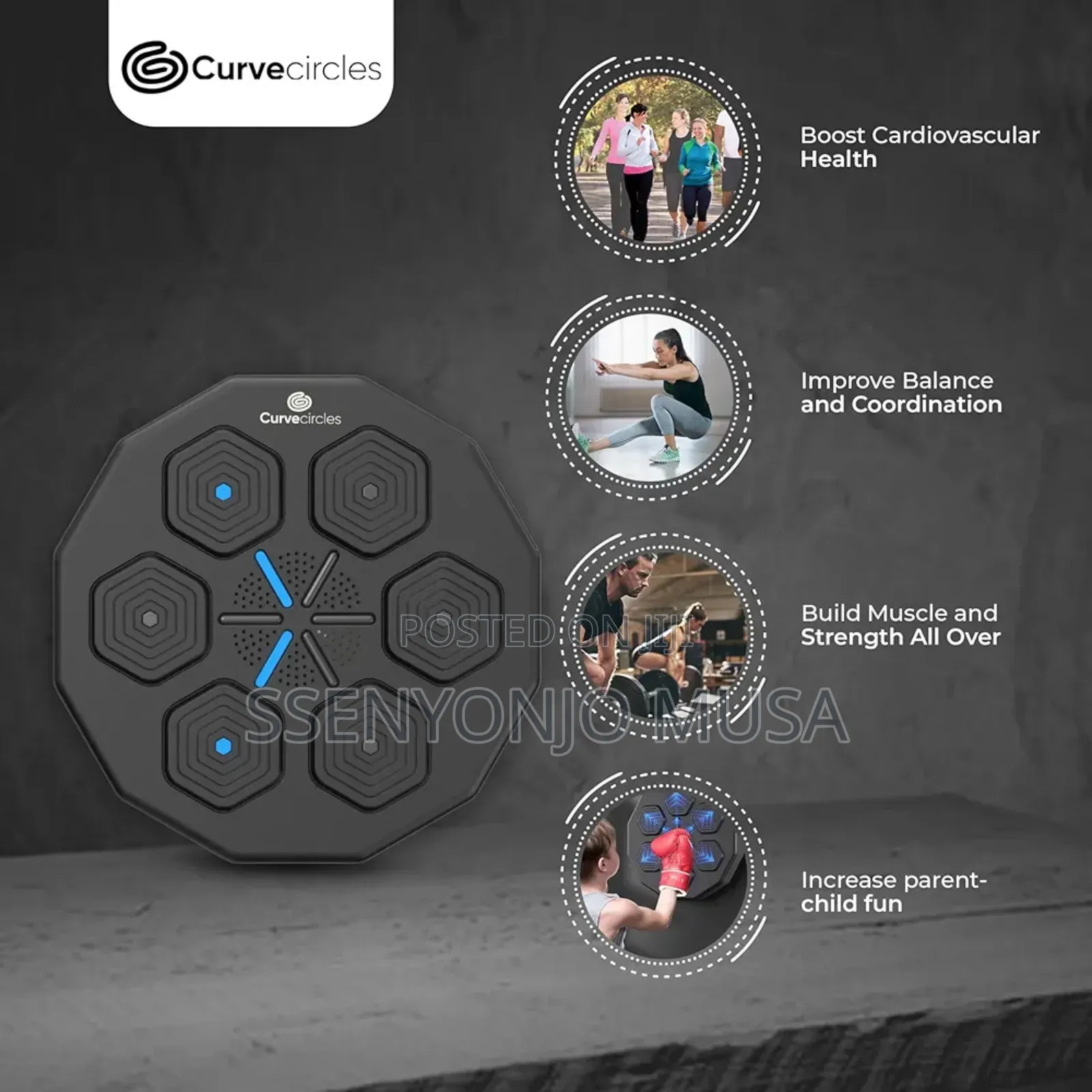 Bt Music Boxing Machine - Wall Mount Intelligent Boxing.